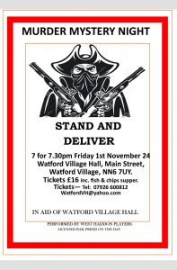 Watford Murder Mystery Dinner Evening